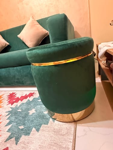 Customer photo review of بوف شيك هومز - أخضر - AC98