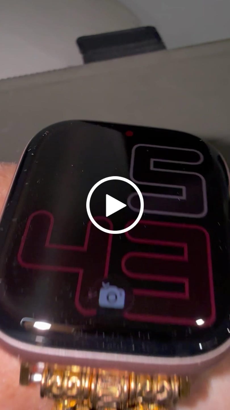 Customer video review of Turquoise Tibetan Jasper Stretch Apple Watch Strap