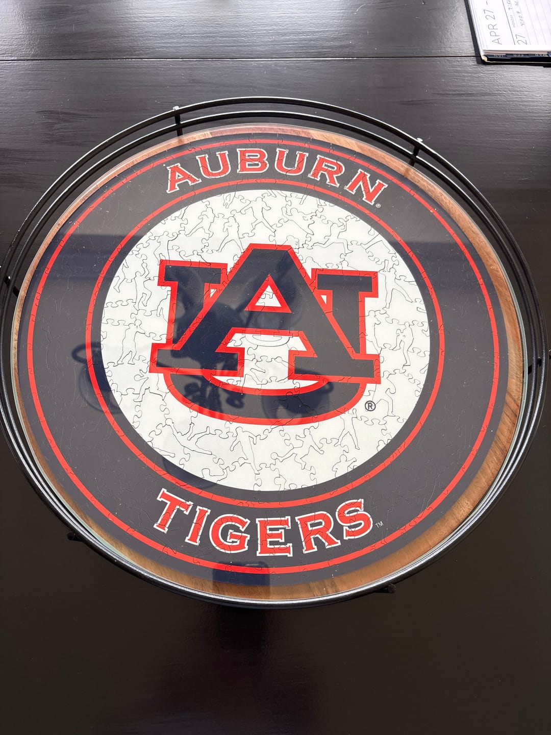 Customer photo review of Auburn University - Wooden Puzzle