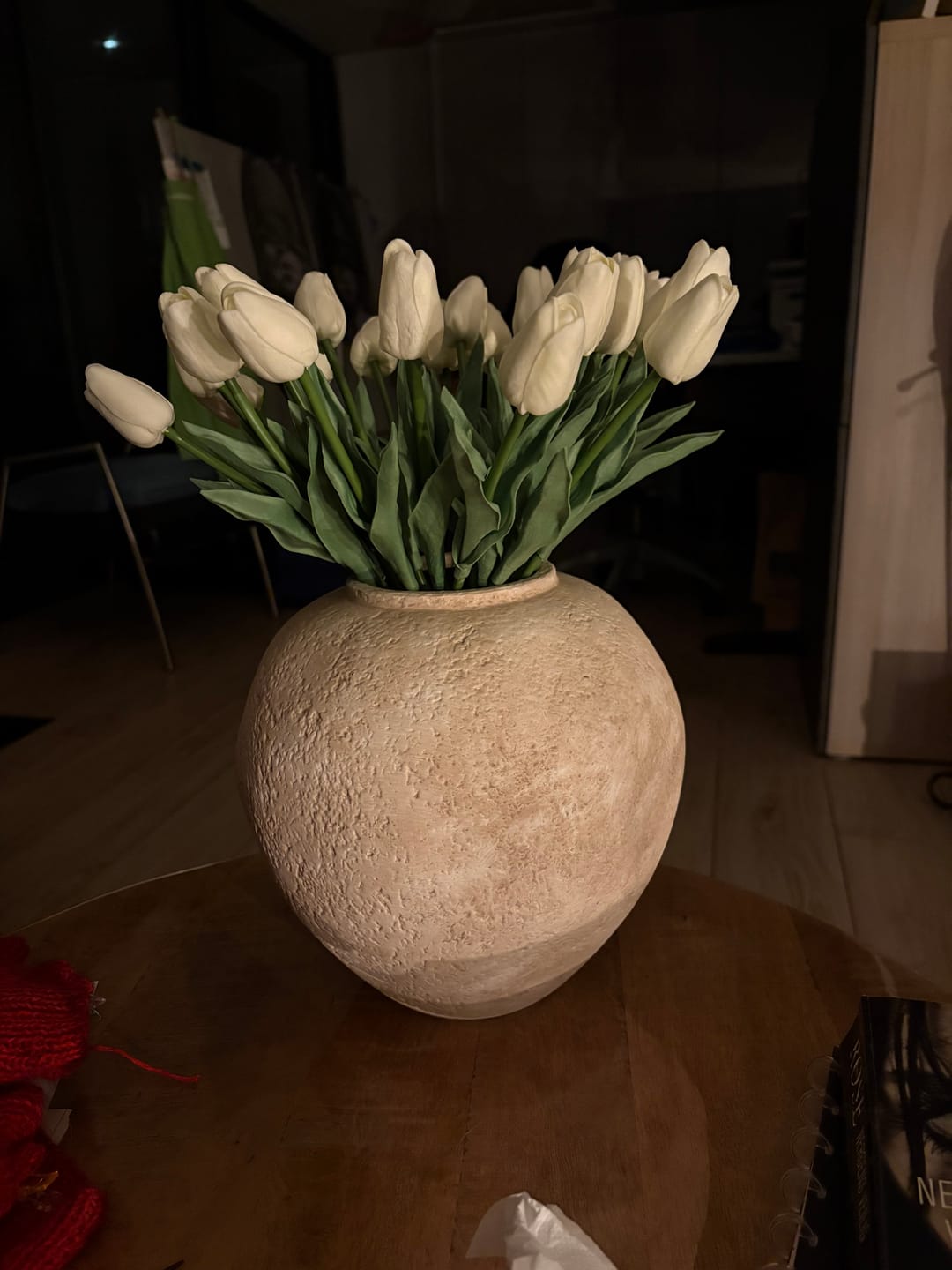 Customer photo review of Tulpen Boeket - Wit (25 stengels)
