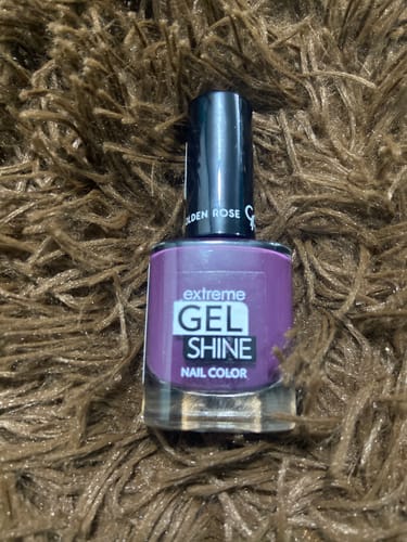 Customer photo review of Golden Rose Nail Polish 11ml Extreme 73 Gel Shine