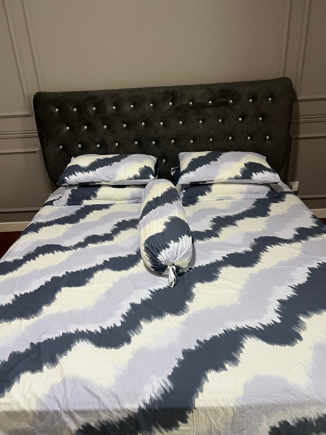 Customer photo review of ⚡ FLASH SALE ⚡Contempo Laze 100% Cotton Fitted Sheet Set