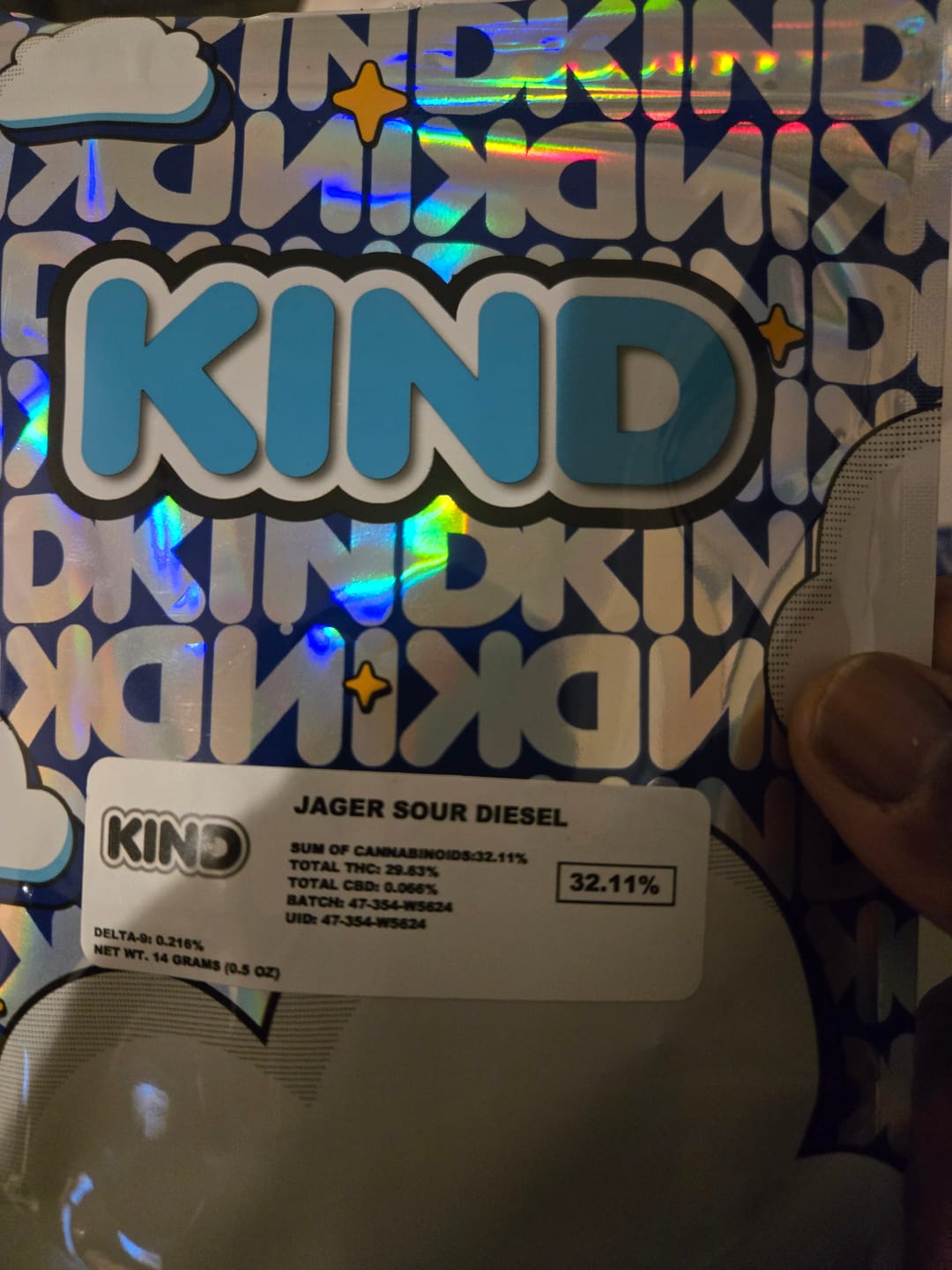 Customer photo review of Jager Sour Diesel - 14 Grams - Hybrid