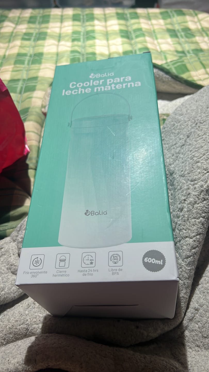 Customer photo review of Cooler para leche materna