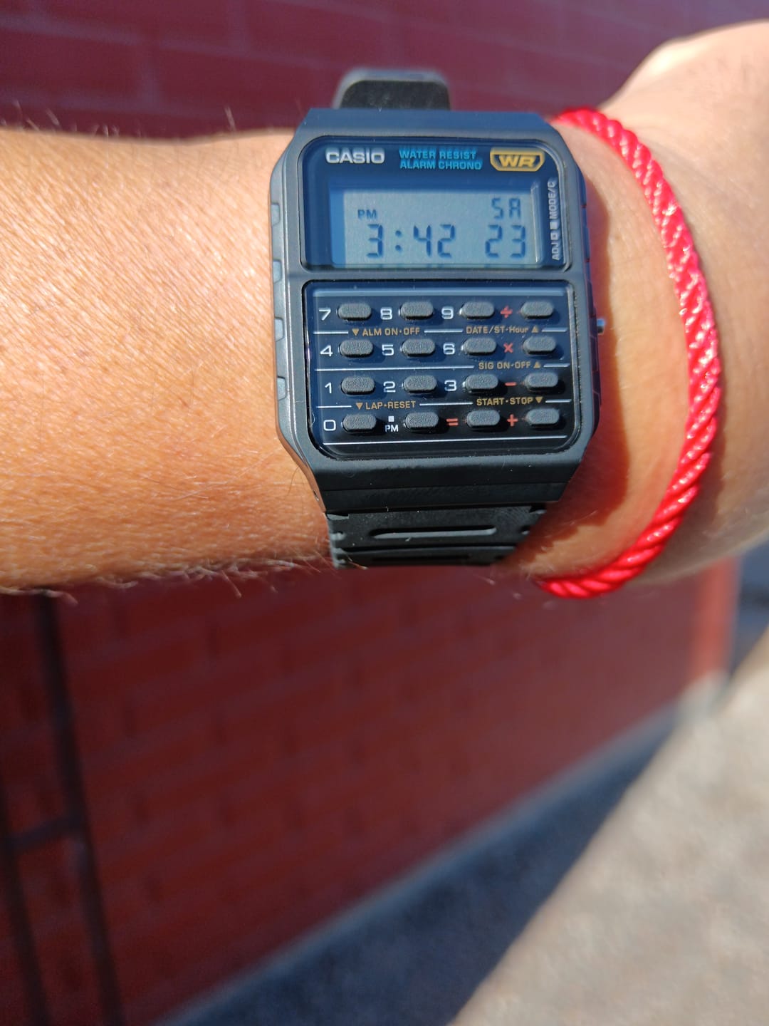 Customer photo review of Reloj Calculadora Casio Vintage CA-53W-1Z Negro
