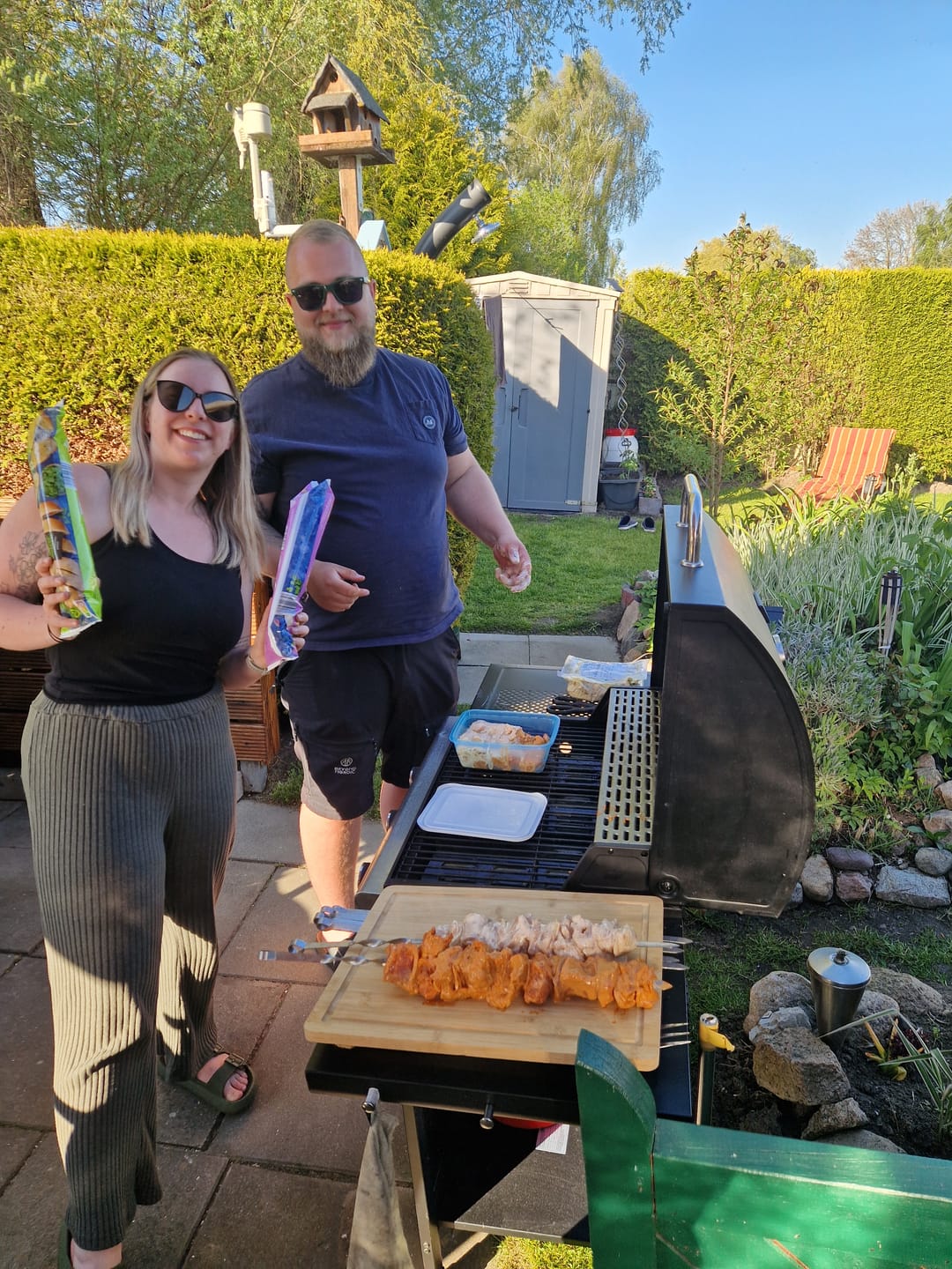 Customer photo review of Schweine-Schaschlik Knoblauch-Pfeffer – würzig & traditionell | mySchaschlik