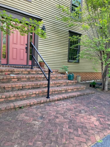 Customer photo review of Stair Handrail Kit