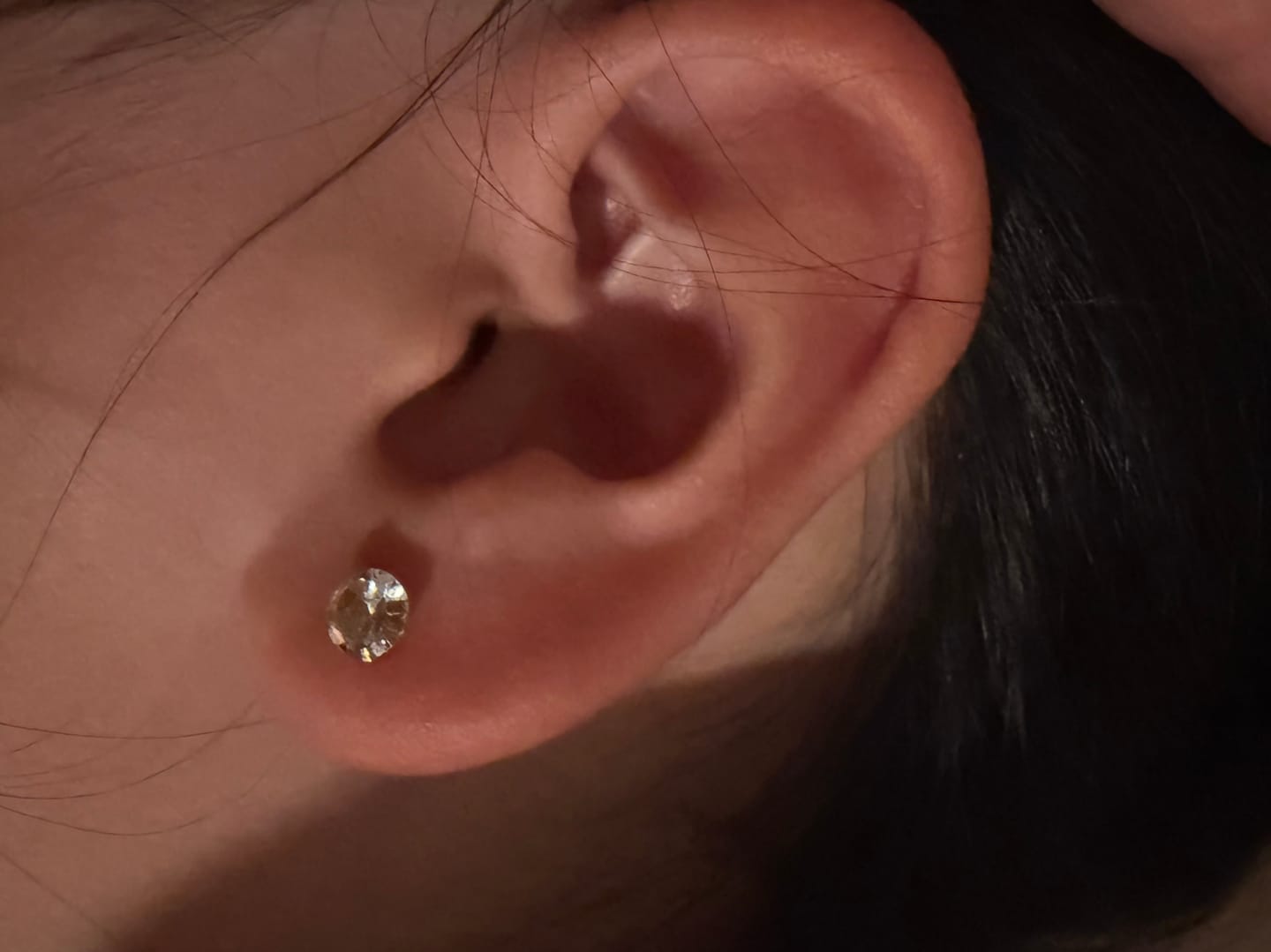 Customer photo review of Iris Studs
