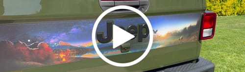 Customer video review of JT Tailgate Custom Design Removable Trail Armor
