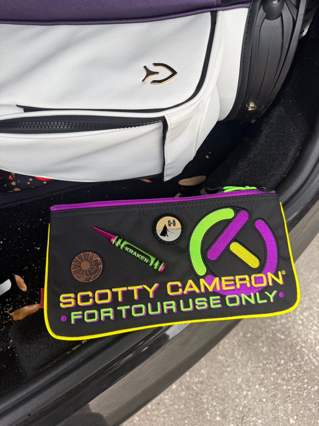 Customer photo review of 🍉 Slice Free Crayon Golf Divot Tool (Melon)
