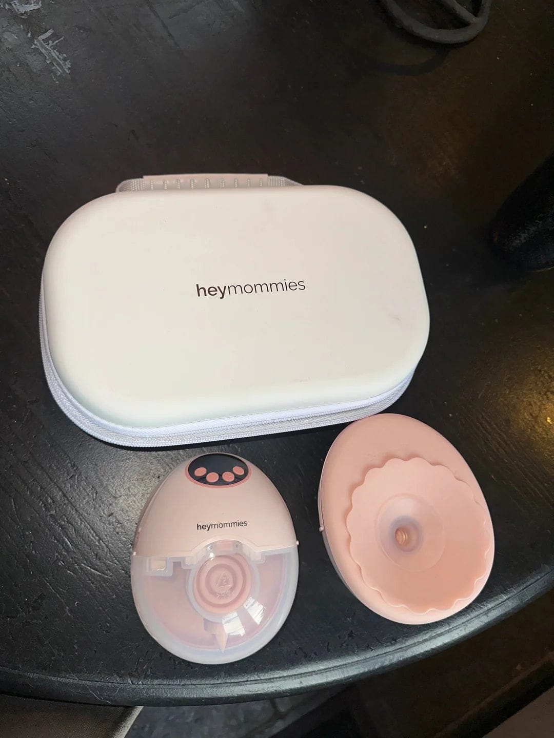 Customer photo review of Draagbare Borstkolf - Heymommies Flow Lite 12