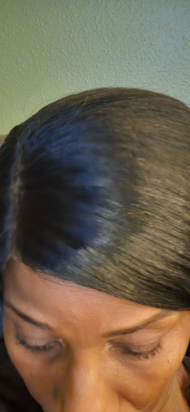 Customer photo review of Frizz Bully® Wax Stick