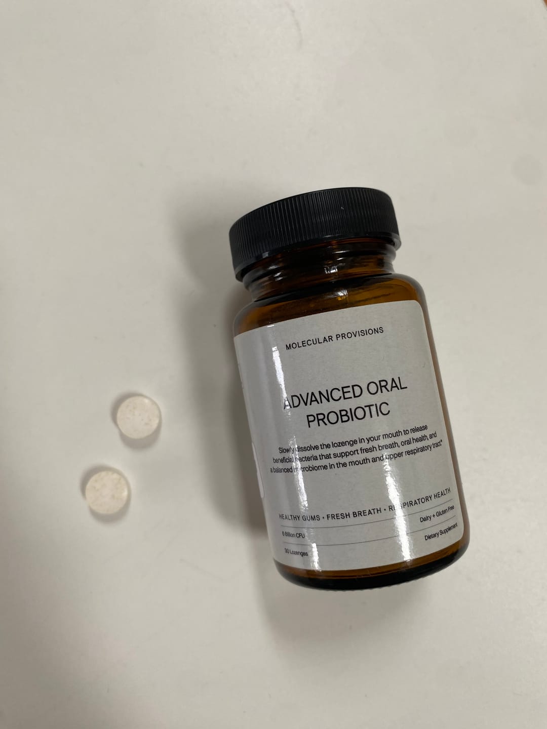 Customer photo review of Advanced Oral Probiotic Mint