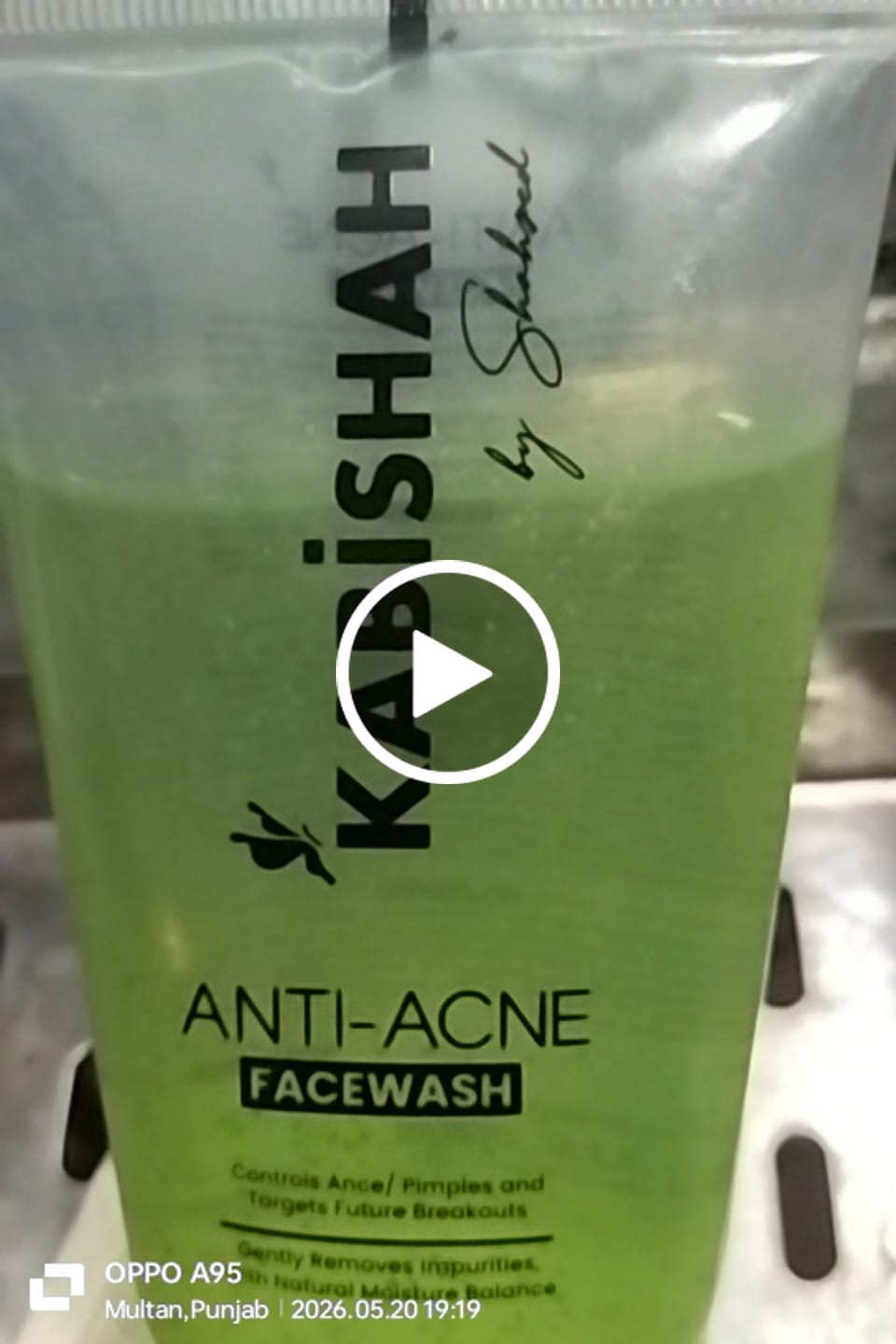 Customer video review of Brightening Facewash 150ml