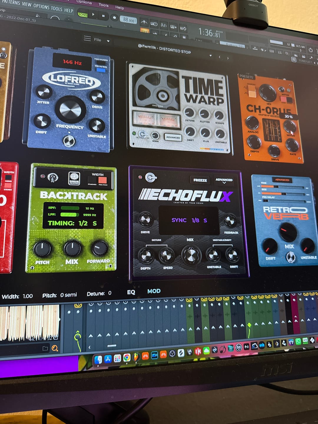 Customer photo review of TONEFLX PLUGIN + ARTIST SERIES V.001 EXPANSION