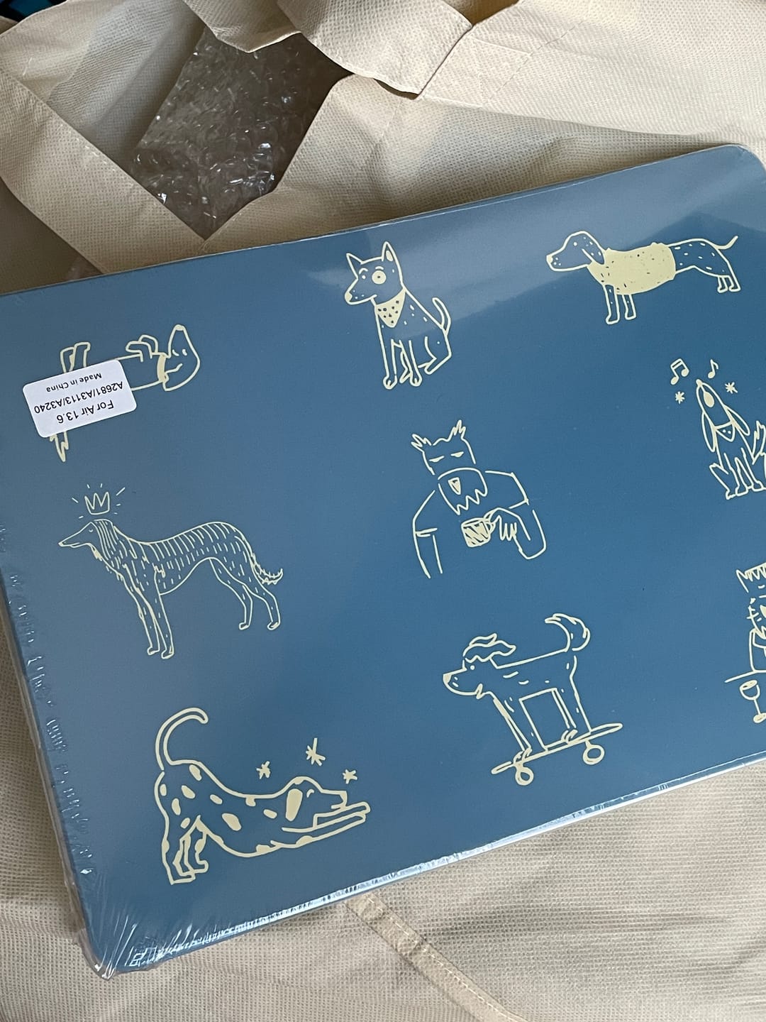 Customer photo review of Dog Life Protective Case for Macbook Air & Pro 13/14/16 inch