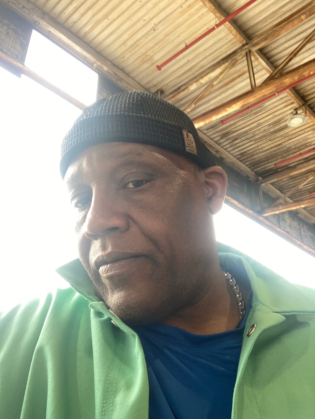 Customer photo review of Men’s Breathable Brimless Docker Hat – Lightweight Mesh Skull Cap for Summer Outdoor Wear