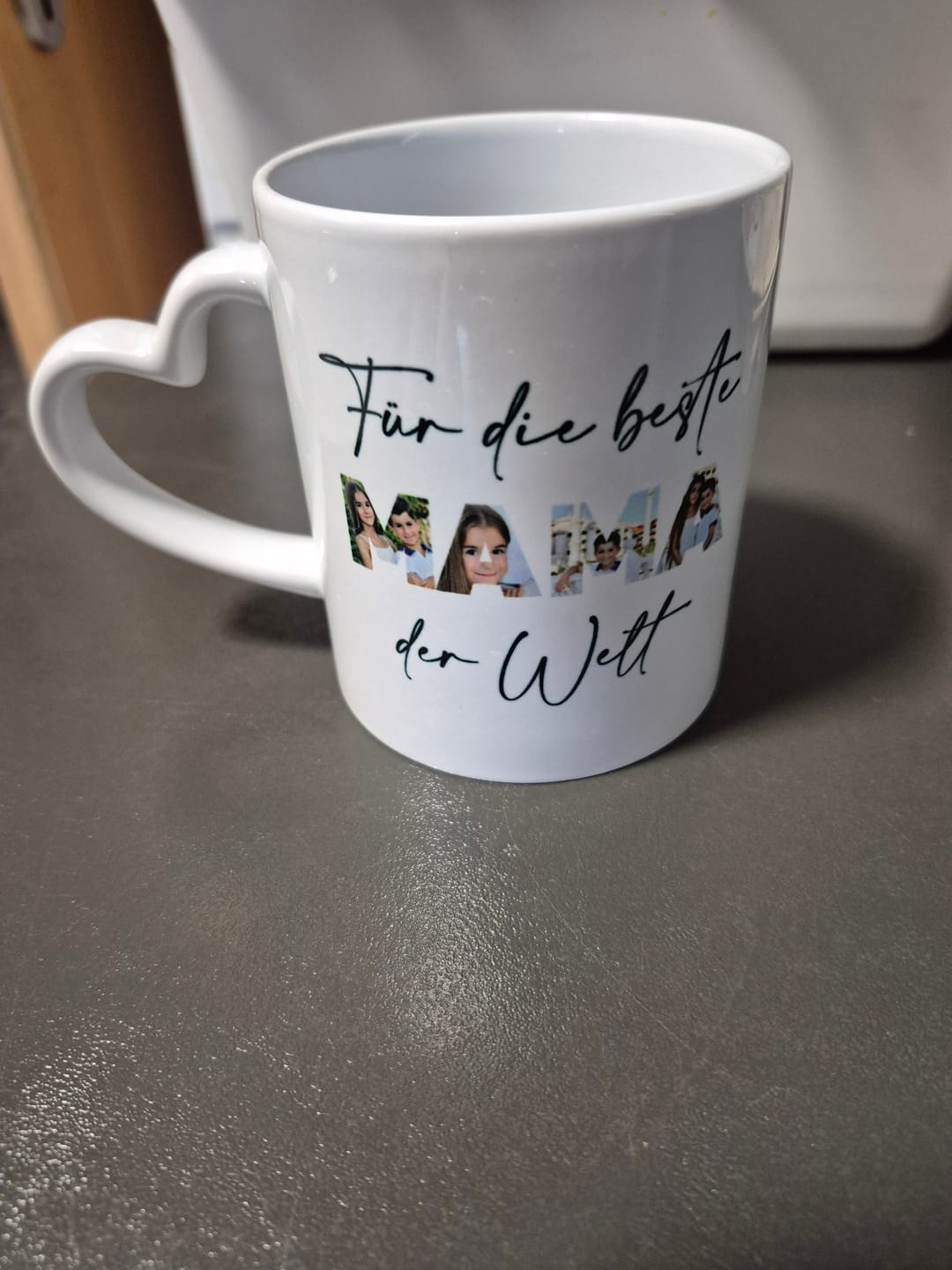 Customer photo review of Personalisierte Tasse - "Für die beste Mama | Foto"