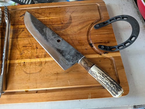 Customer photo review of Cuchillo Parrillero 40cm “Ciprés“