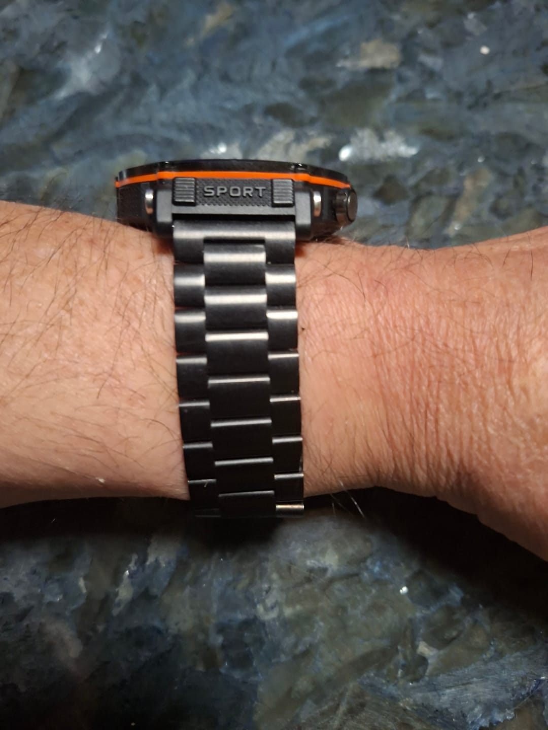 Customer photo review of Edelstahl Armband 2.0