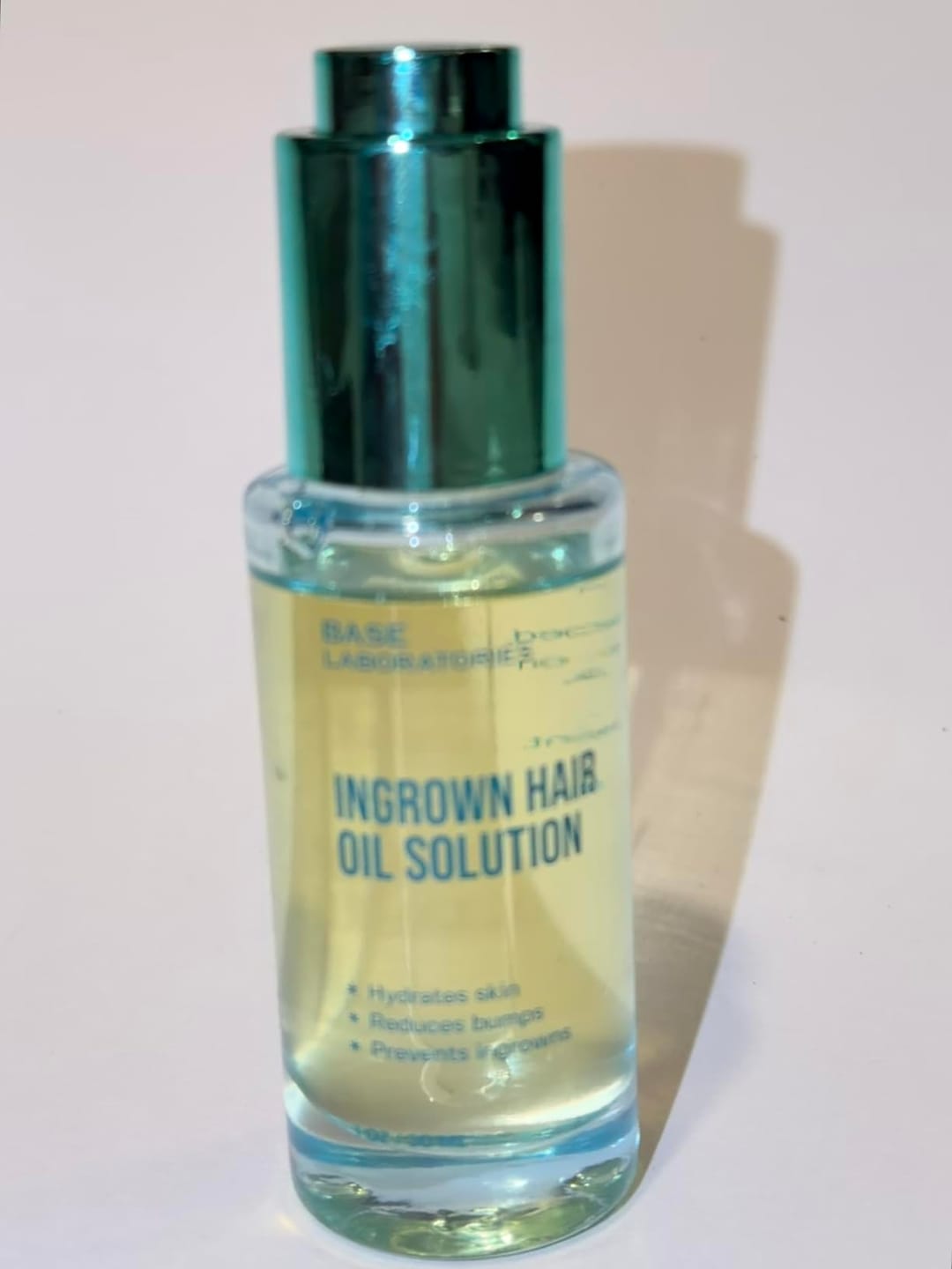 Customer photo review of Ingrown Hair Treatment Oil