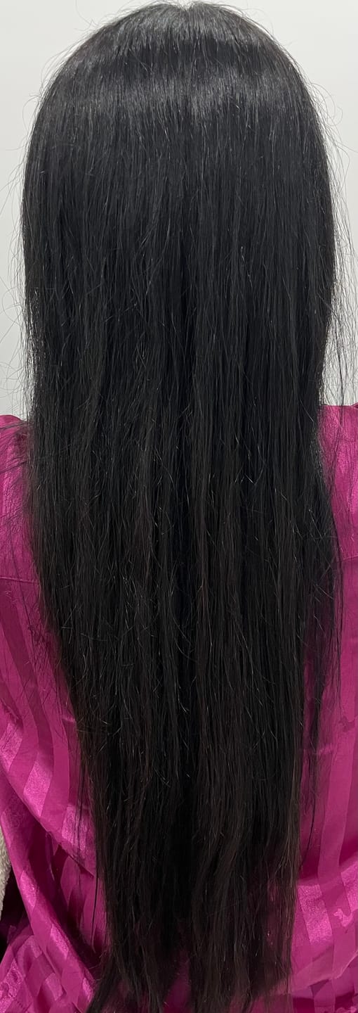 Customer photo review of Collagen Hair Mask