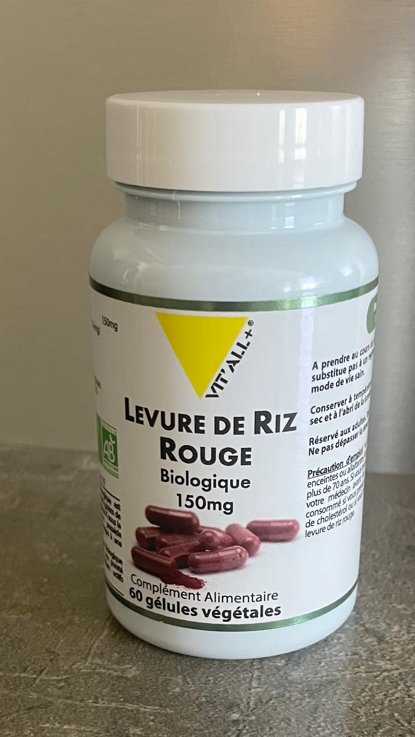 Customer photo review of Levure de Riz Rouge Bio 150mg-Vit'all+
