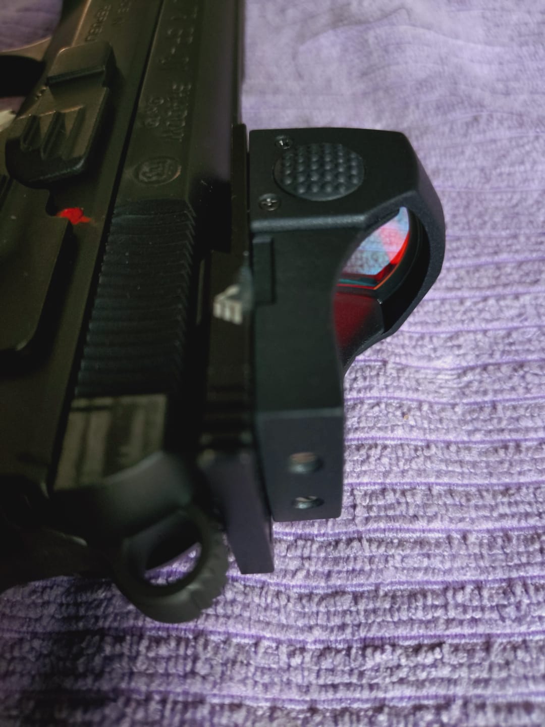 Customer photo review of Vector Optics SCFRM-21 Universal Montageplatte für CZ Shadow, Shadow 2 und SP-01