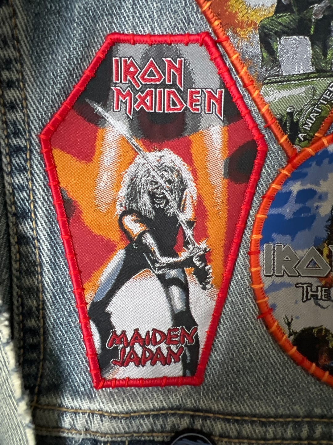 Customer photo review of Iron Maiden - Maiden Japan - Patch