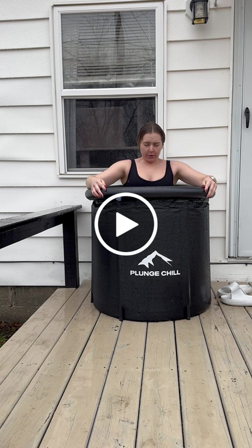 Customer video review of PLUNGE CHILL POD