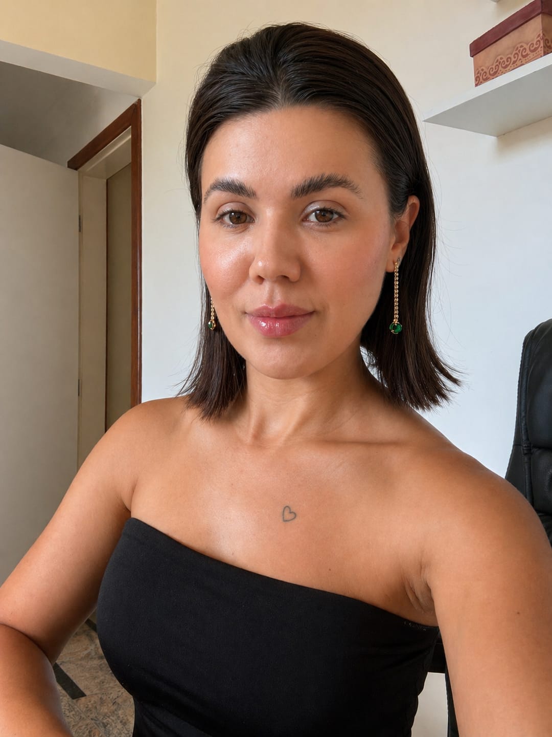 Customer photo review of Brow Up Fix - Gel Fixador para Sobrancelhas – Vizzela