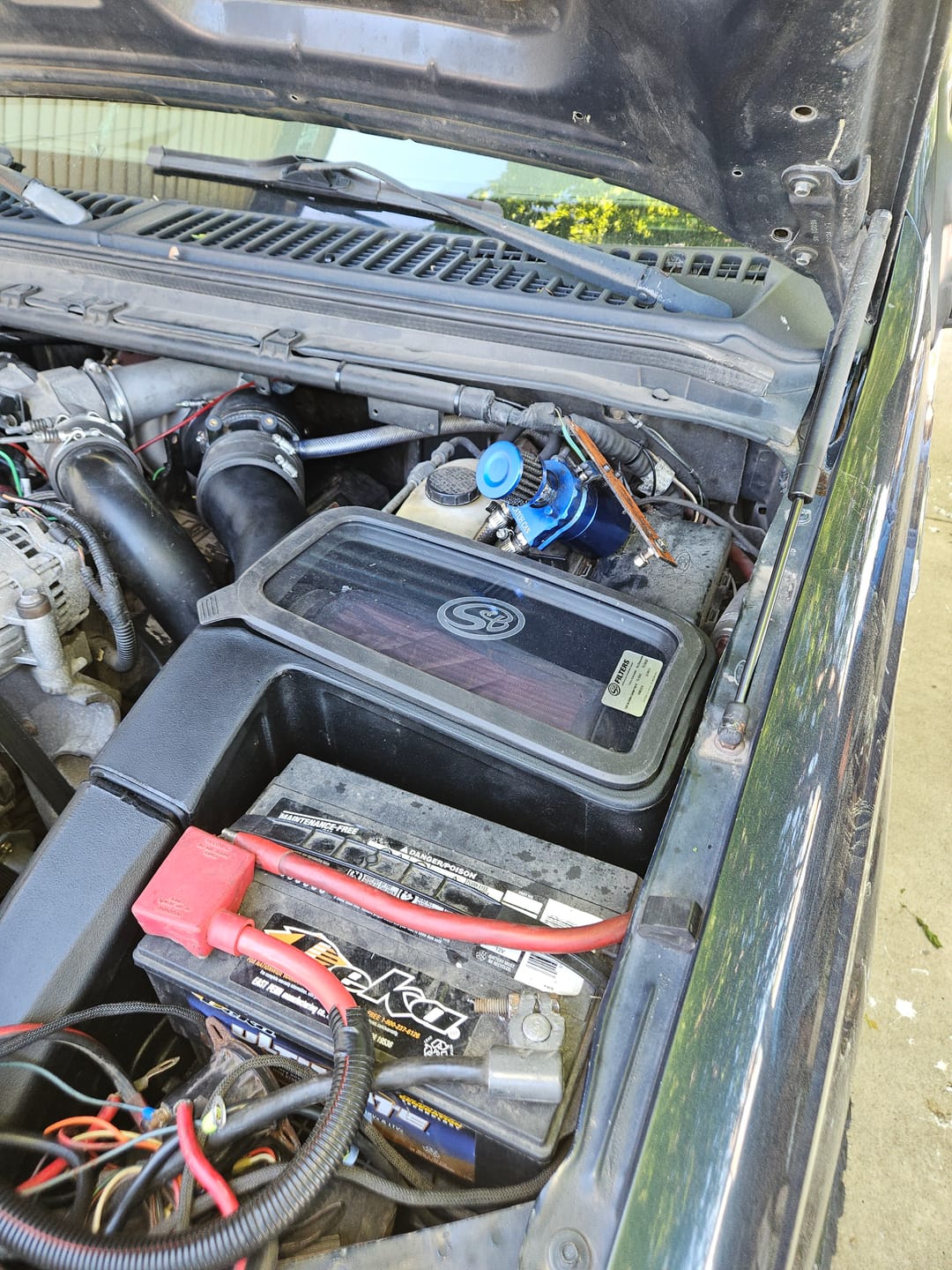 Customer photo review of 99-03 7.3 Powerstroke S&B Cold Air Intake 75-5062