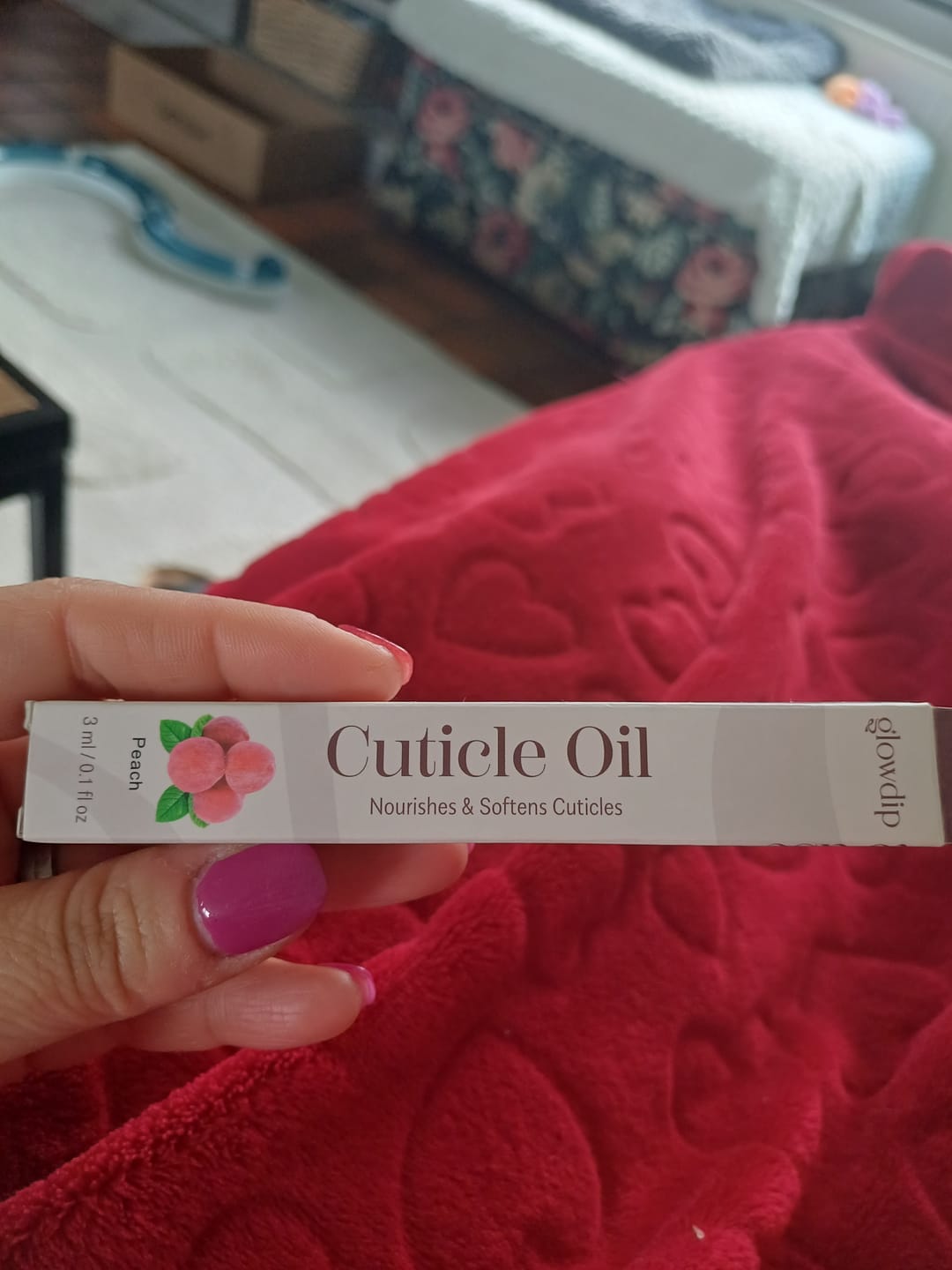 Customer photo review of Nagelriemolie Pen – Aardbei