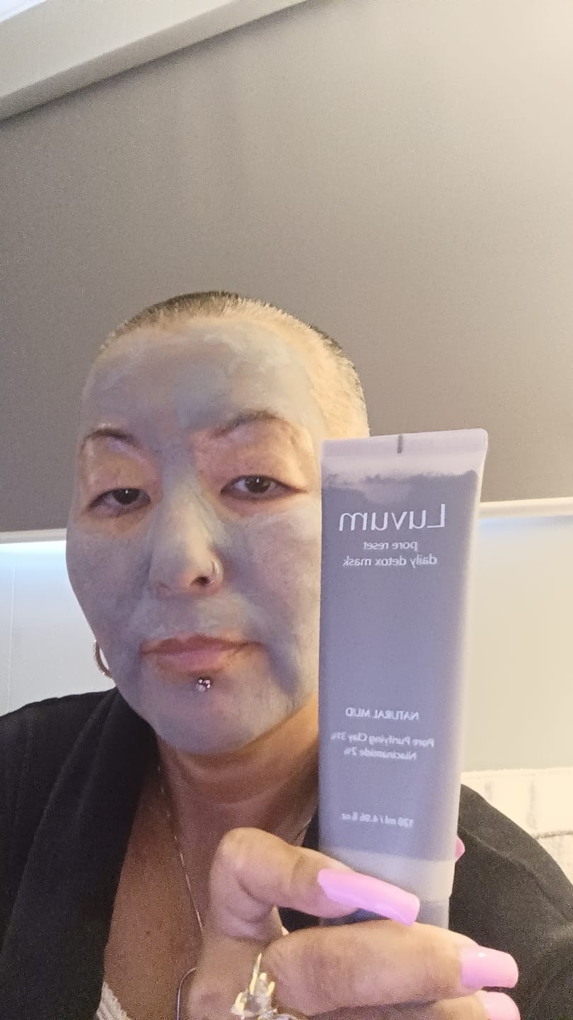 Customer photo review of Luvum Pore Reset Detox Mask (120ml)