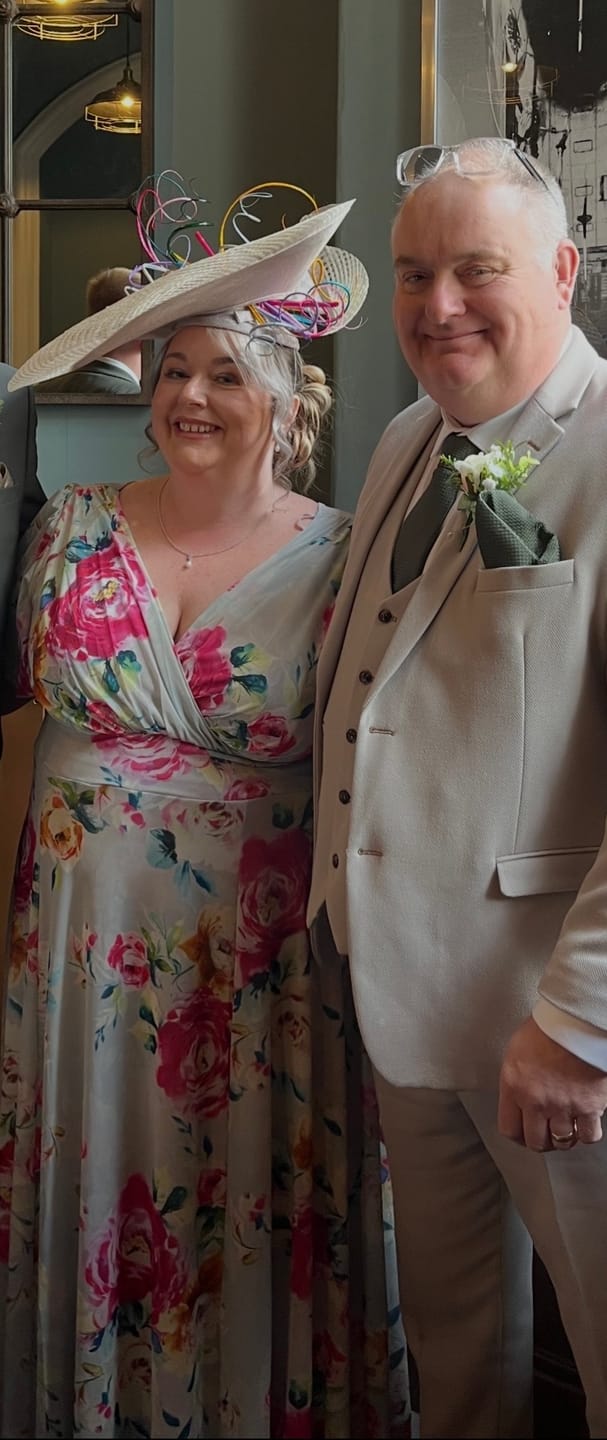 Customer photo review of Isabelle Silver Pink Float Sleeve Maxi Dress