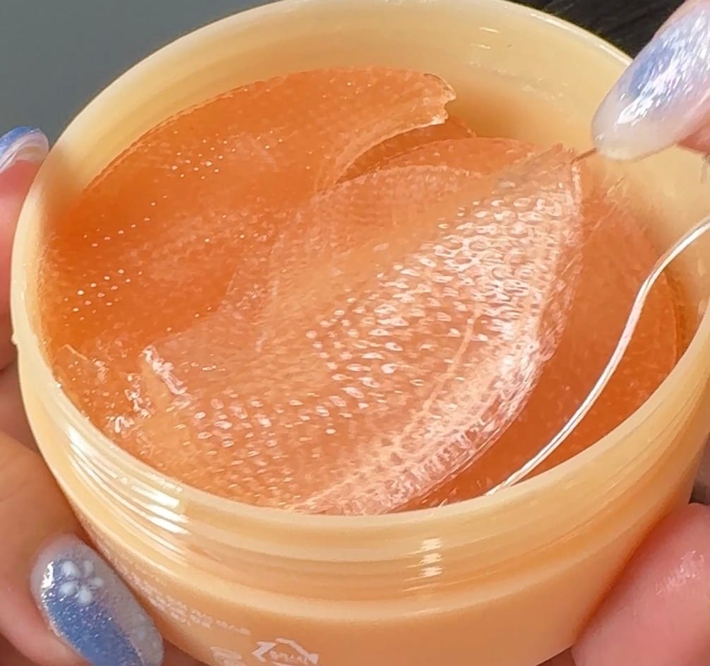 Customer photo review of Glutathione kojic acid eye patch Vita jelly