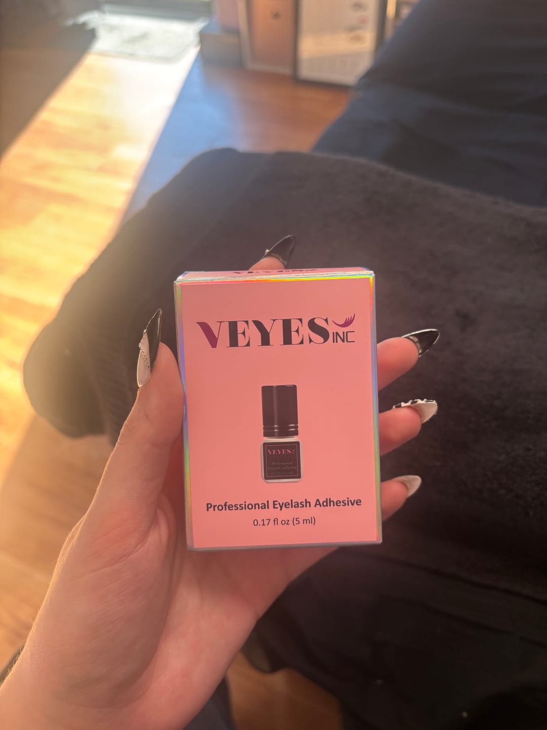 Customer photo review of Extra Strong - Lash Extension Glue