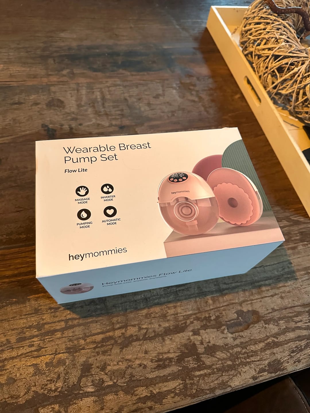 Customer photo review of Draagbare Borstkolf - Heymommies Flow Lite 12