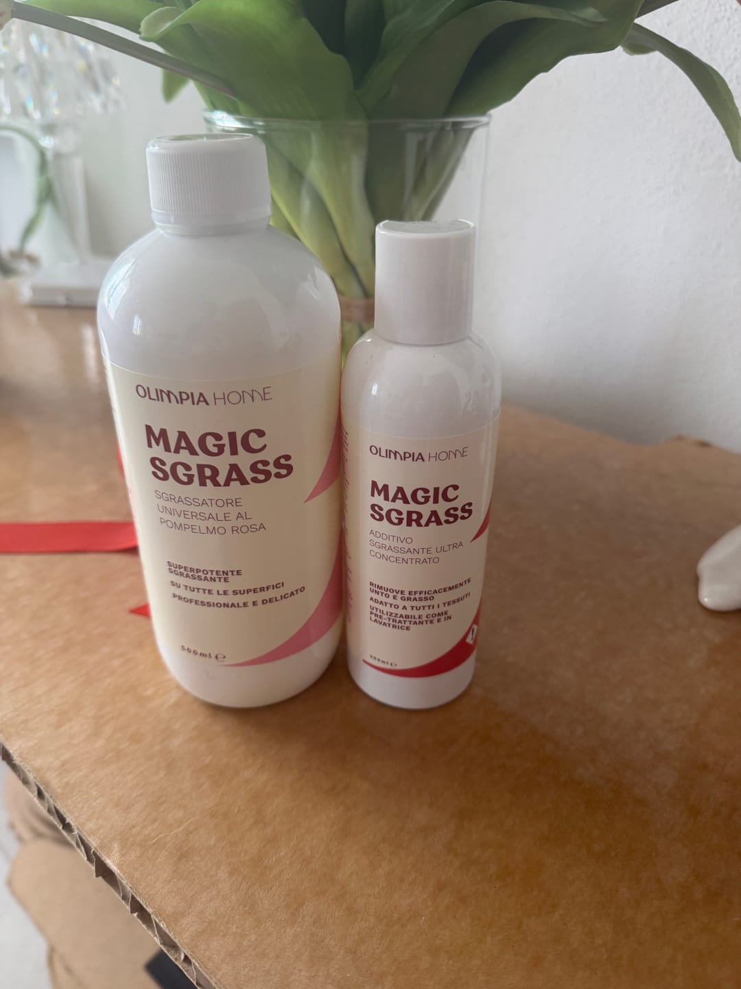 Customer photo review of Magic Sgrass Bucato - Additivo Sgrassante Ultraconcentrato Ml.200