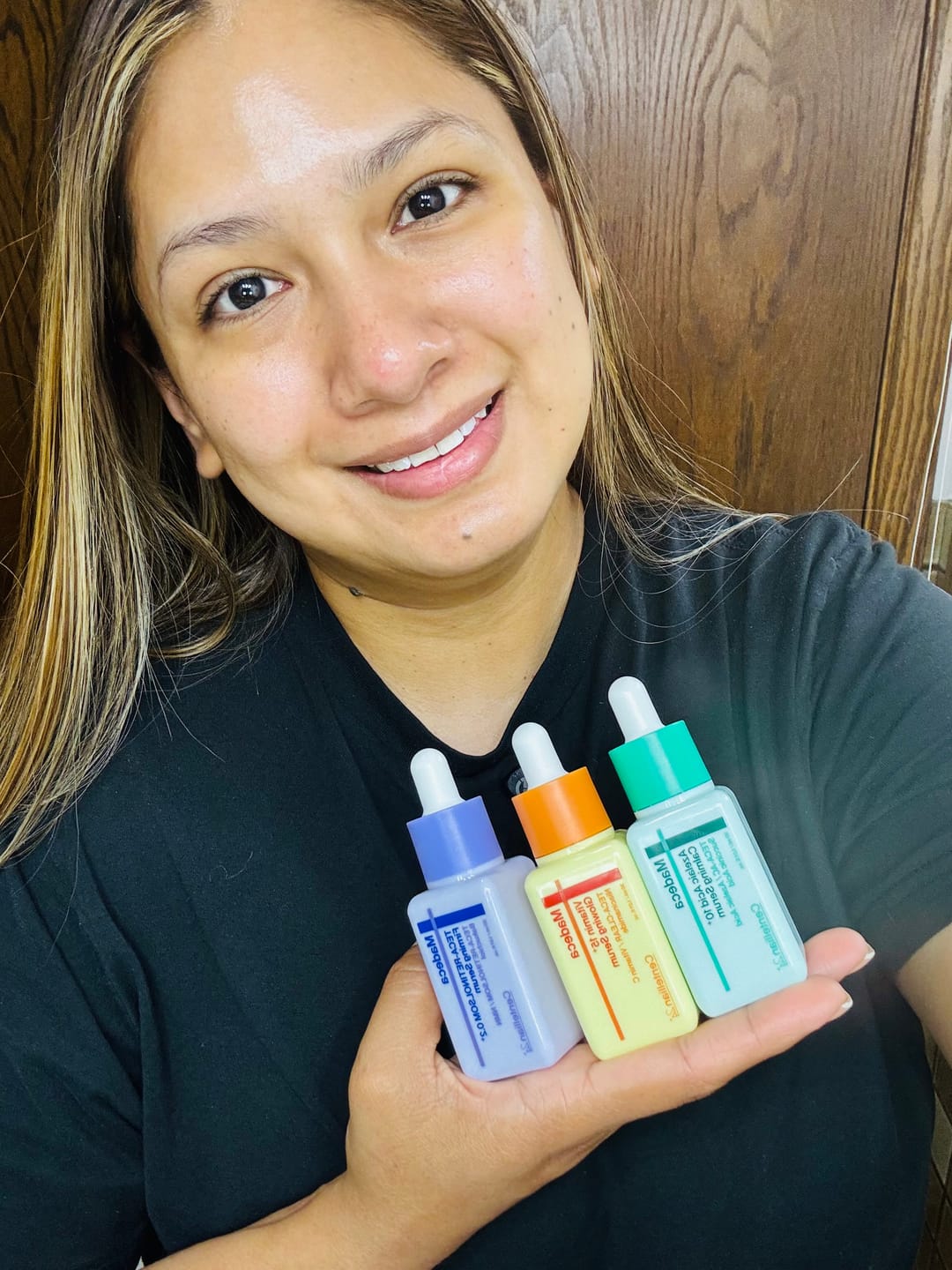 Customer photo review of Advanced Serum Target Trio