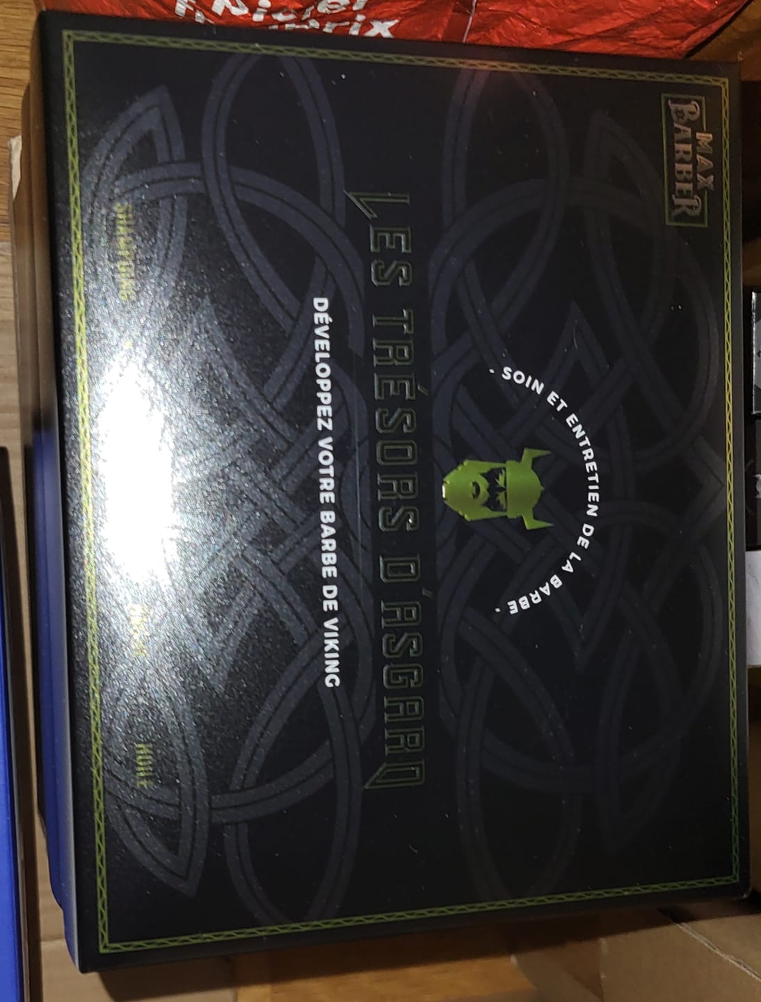 Customer photo review of Coffret Soin Barbe Homme Complet 4-en-1 | Les Trésors d'Asgard