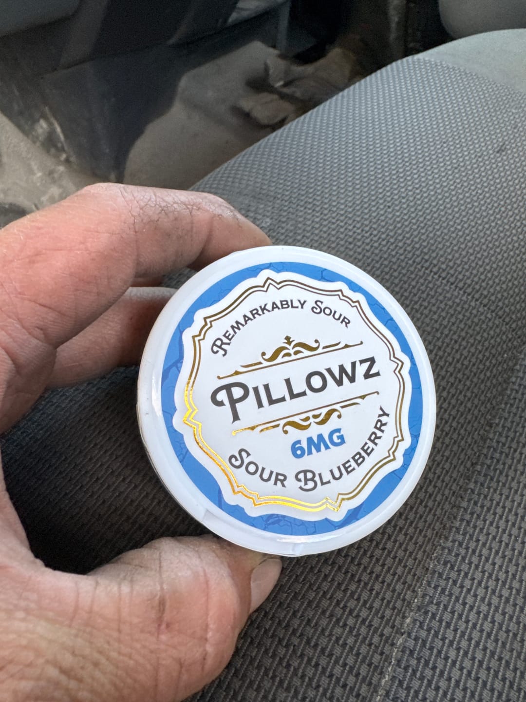Customer photo review of Sour Blueberry
