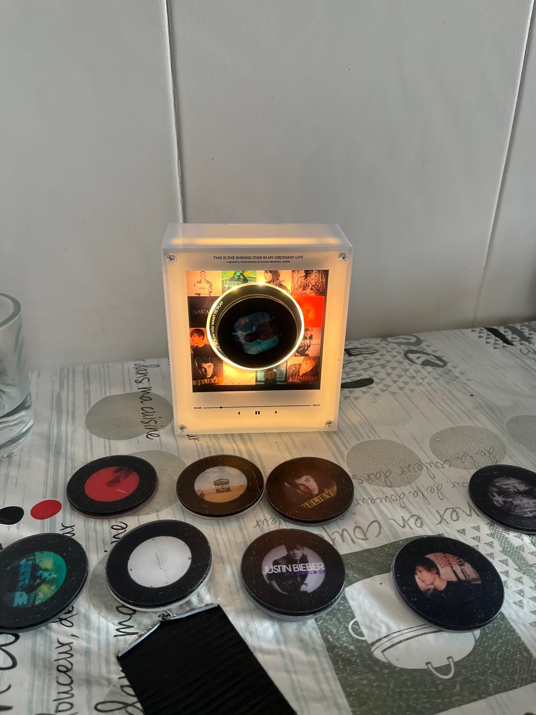 Customer photo review of Replay Music Player - Justin Bieber Edition