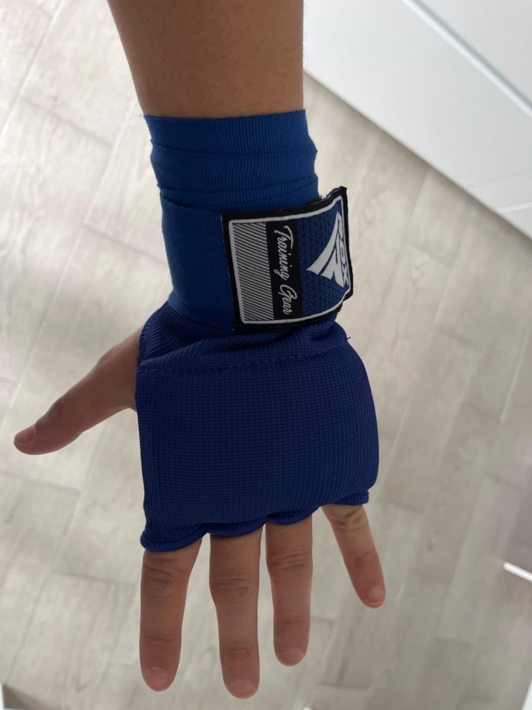 Customer photo review of Guantes Interiores para Boxeo, MMA, Muay Thai IS2 (Par)