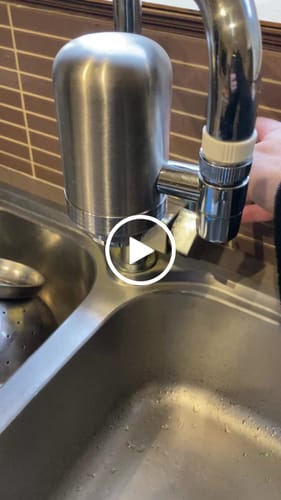 Customer video review of EcoPure™ Tap Filter - PFAS, Chlorine & Microplastics in Your Water. Fixed in 60 Seconds.