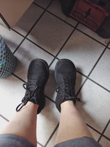 Customer photo review of Dawn - Wide Toe Shoes