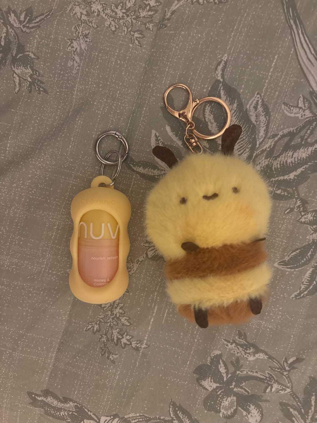 Customer photo review of lip butter keychain set