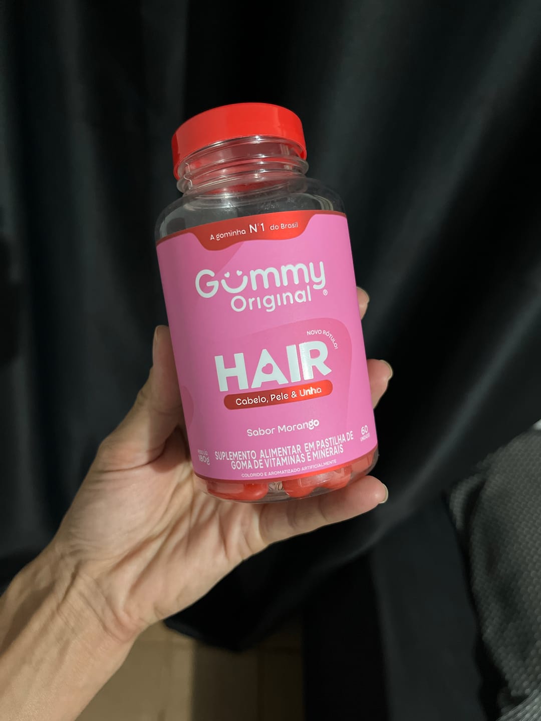 Customer photo review of Gummy Hair® - Sabores