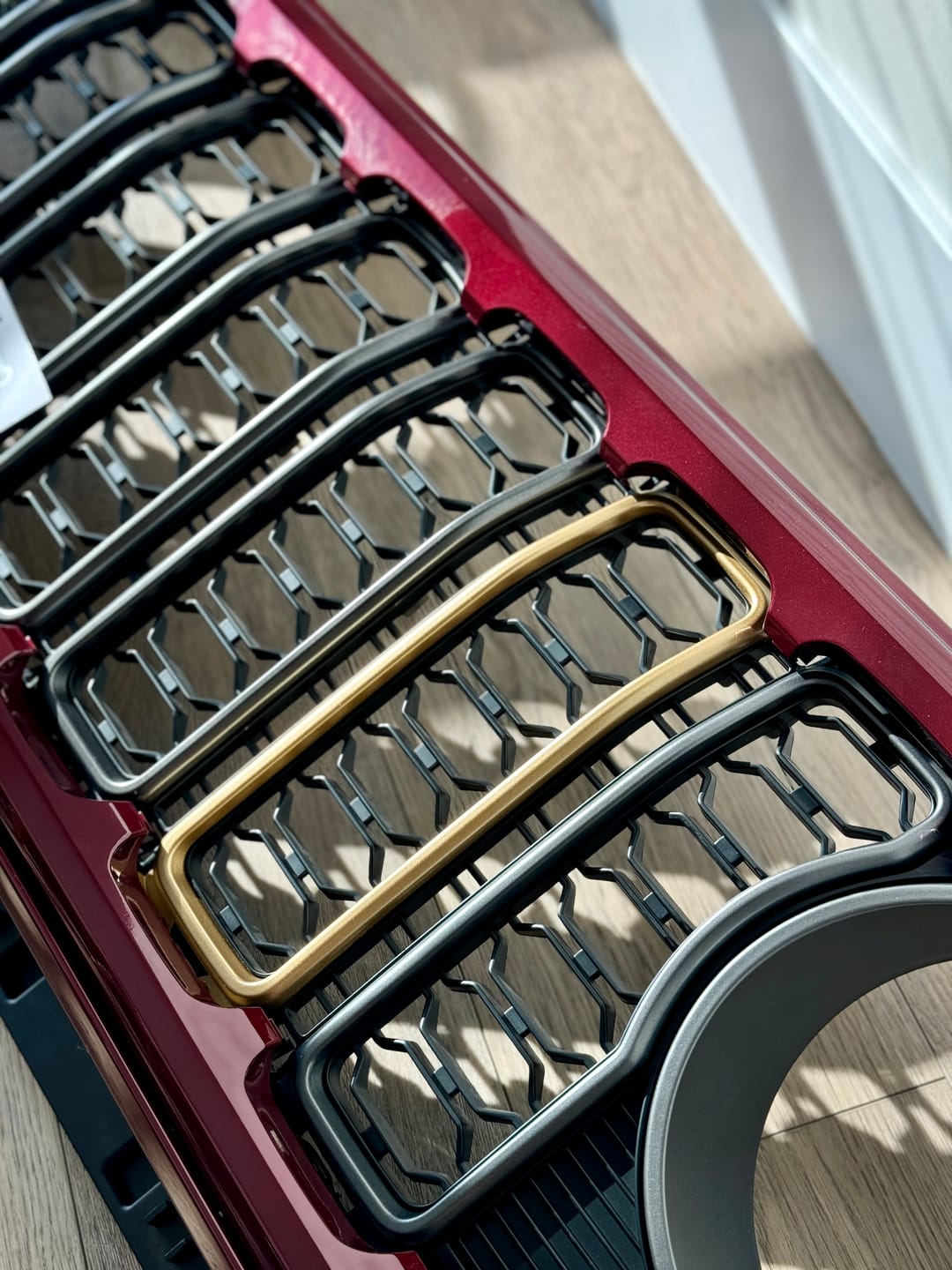 Customer photo review of Custom Painted Front Grille – Refreshed Style fits Wrangler JL/ GladiatorJT