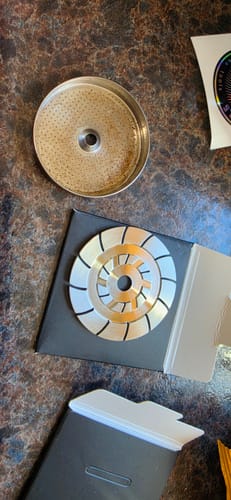 Customer photo review of High Diffusion Espresso Shower Screen - Breville